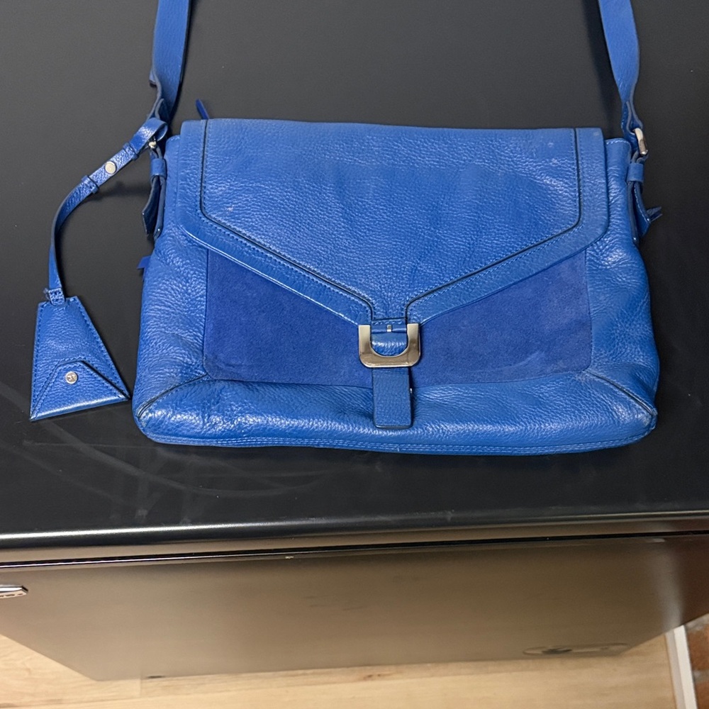 Diane Von Furstenberg Royal Blue Crossbody Bag